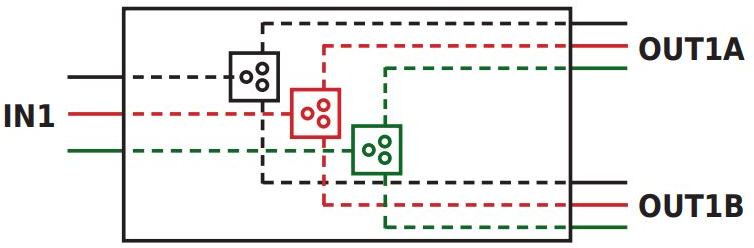 Schemat połączeń AWOP-360PR