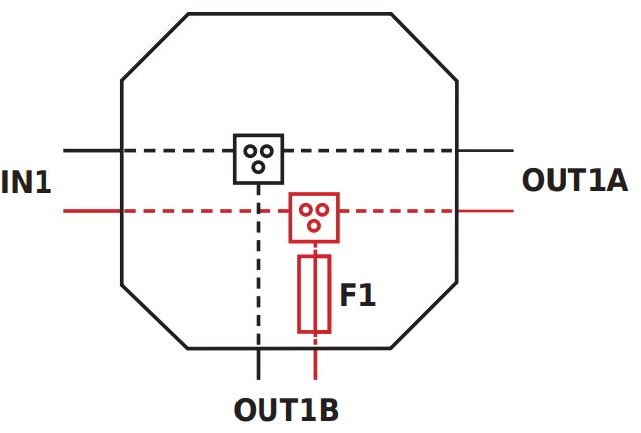 Schemat połączeń AWOZ-125S1A
