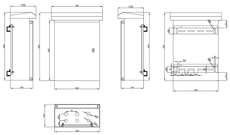 Wymiary WH3104
