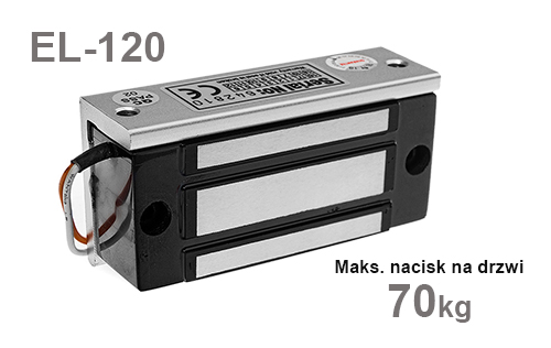 EL-120 - Maksymalny nacisk na drzwi.