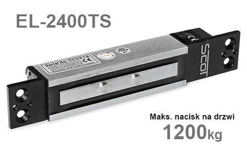 EL-2400TS - Maksymalny nacisk na drzwi.