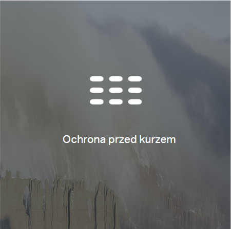 Ochrona przed kurzem