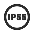 Klasa szczelności IP55