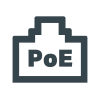 Gigabitowe porty PoE In/Out