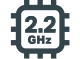 Czterordzeniowy procesor 2,2GHz