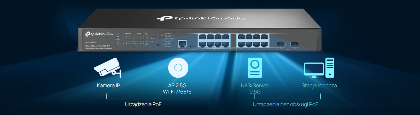 Switch zarządzalny SG3218XP-M2