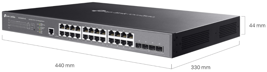 Wymiary switcha TP-Link