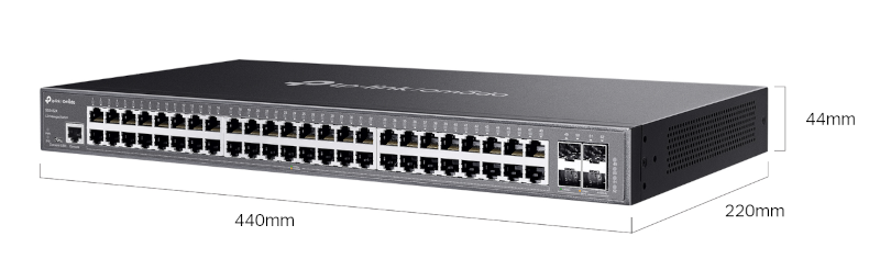 Wymiary switcha TP-Link