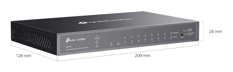 Wymiary switcha TP-Link