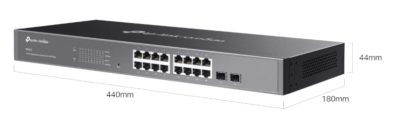 Wymiary switcha TP-Link