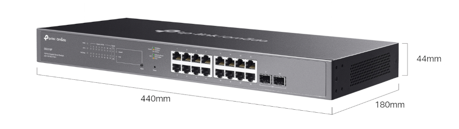 Wymiary switcha TP-Link