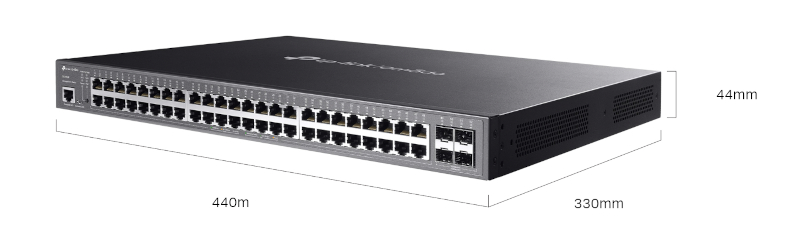 Wymiary switcha TP-Link