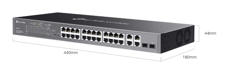 Wymiary switcha TP-Link