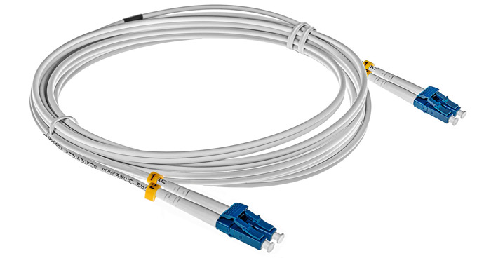 Patchcord jednomodowy G.657A2 LC / UPC - LC / UPC DX.