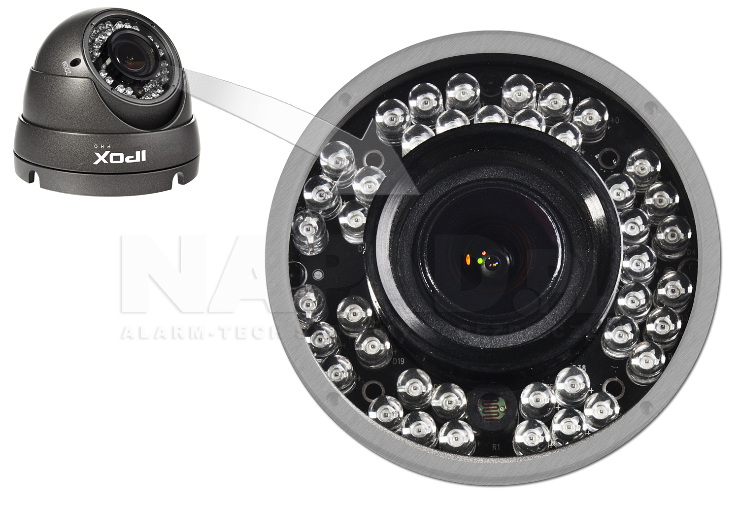 Sieciowa kamera 2036 DV z oświetlaczem podczerwieni IR