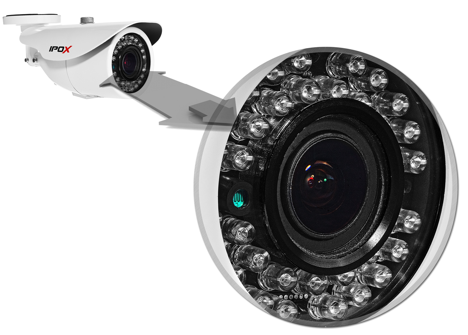 Kamera z oświetlaczem podczerwieni CV2036TV