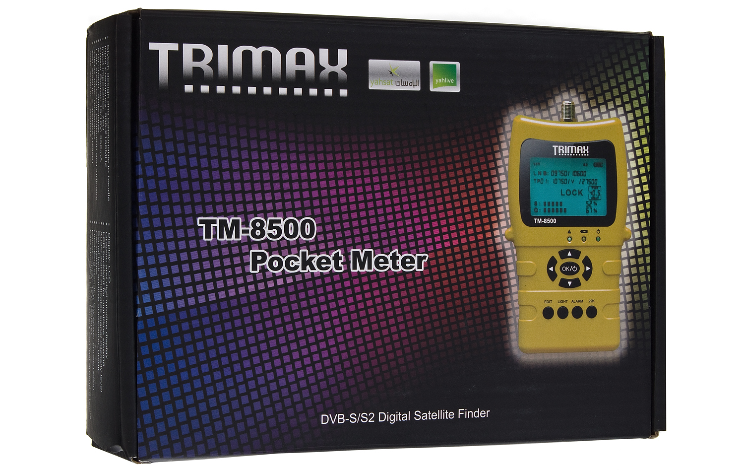 Opakowanie miernika TRIMAX TM-8500 HD.