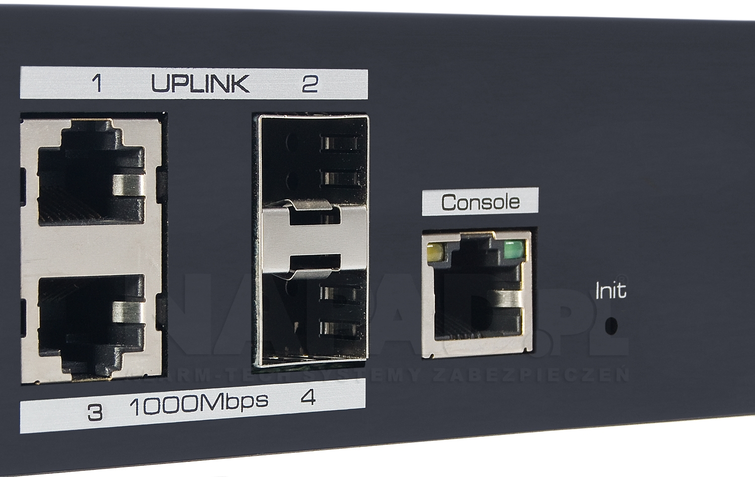 UTP7224E-L2 - Porty Uplink w switchu PoE IPOX.