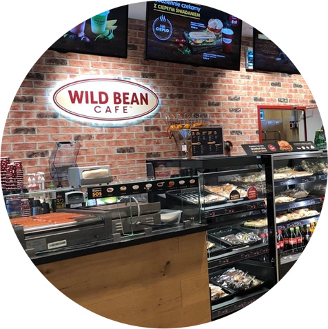Karta BP do restauracji Wild Bean Cafe