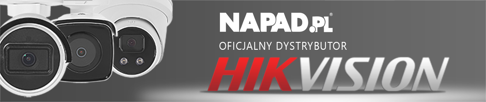 Napad.pl oficjalnym dystrybutorem produktów Hikvision.