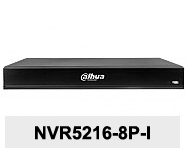 Rejestrator sieciowy AI DHI-NVR5216-8P-I.