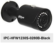 Kamera IP 2Mpx DH-IPC-HFW1230S-0280B-BLACK.
