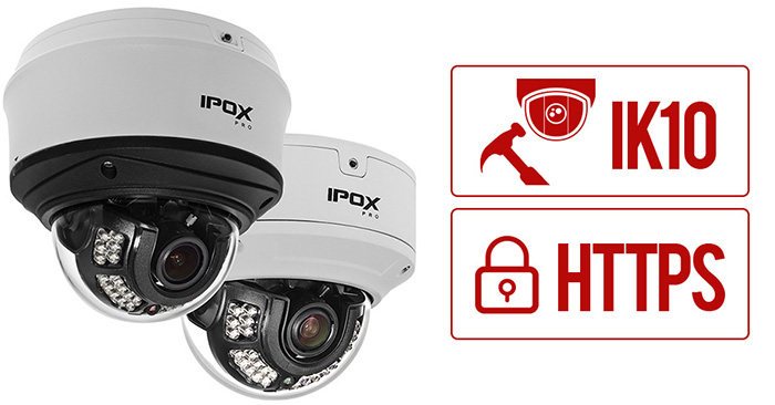PX-DWVI3030-P i PX-DWVI4030AS-P - kamery do monitoringu sieciowego IK10 HTTPS