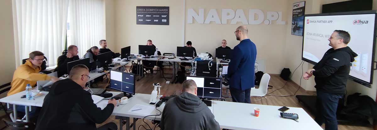 Szkolenie Dahua - Kamery IPC i rejestratory NVR - Poziom Advanced - 29.11.2022 r. - NAPAD.PL
