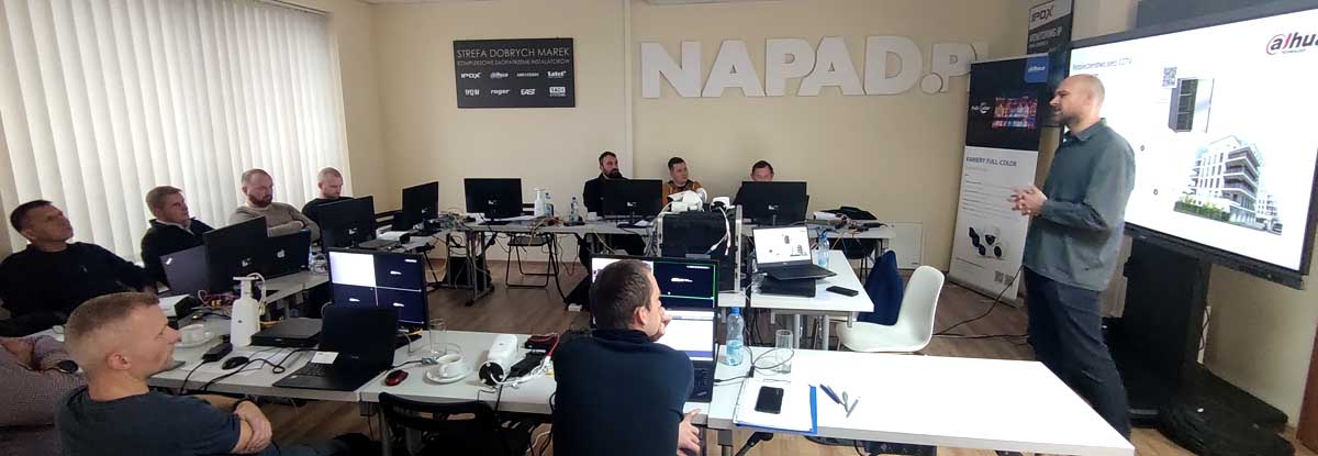 Szkolenie Dahua - Kamery IPC i rejestratory NVR - Poziom Advanced - 30.11.2022 r. - NAPAD.PL