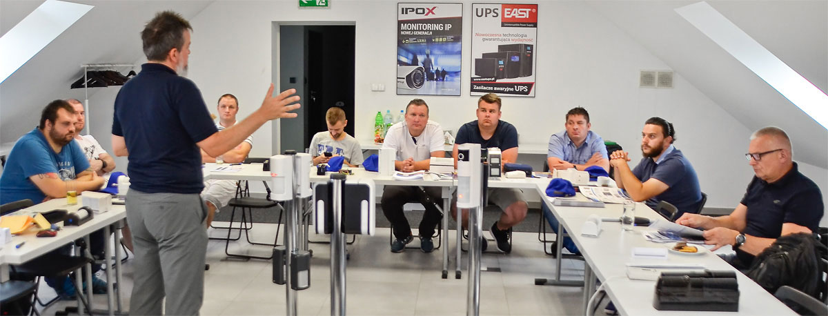 Szkolenie w NAPAD.PL - Optex - Czujniki alarmowe - 20.08.2019